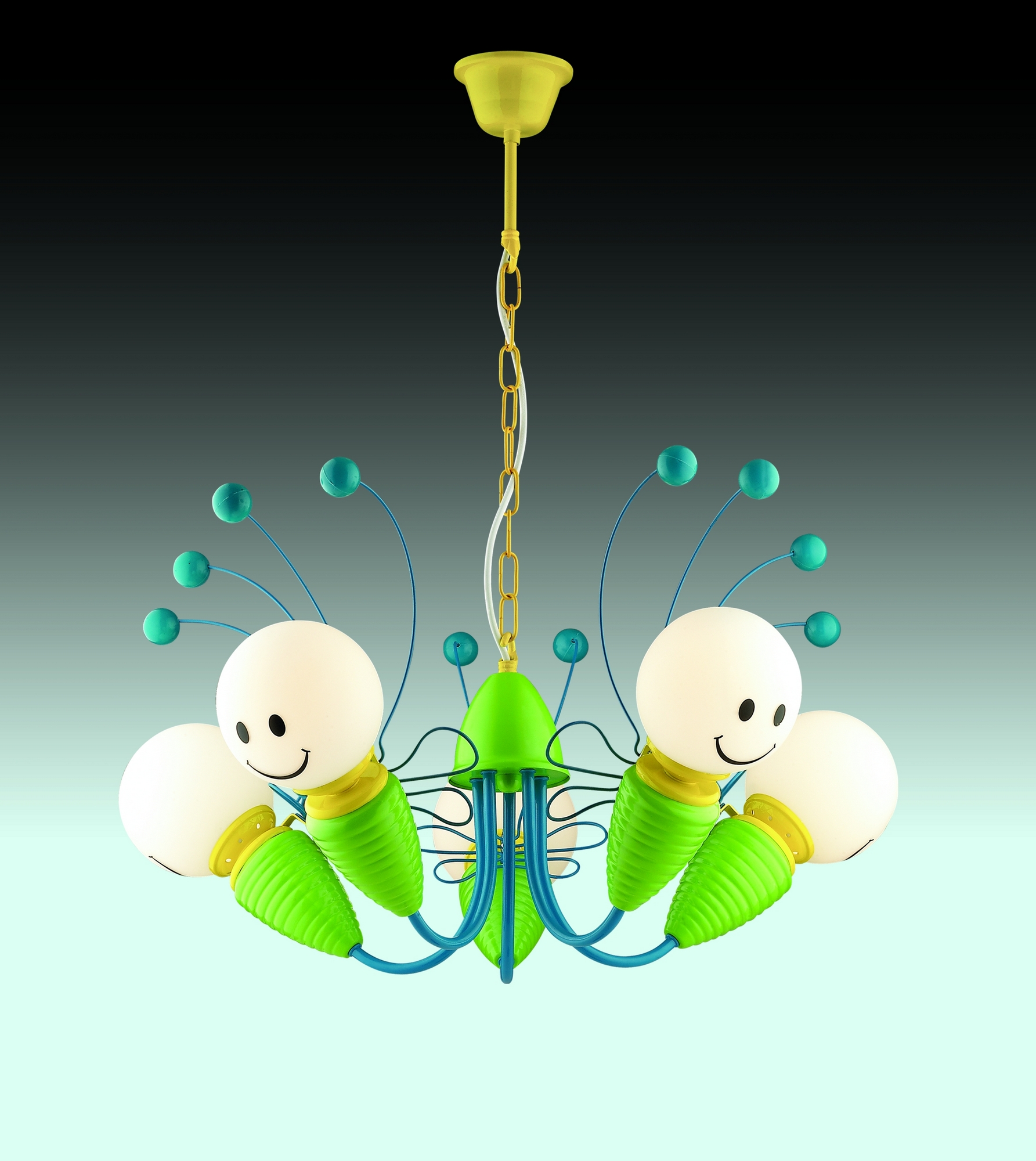 Креативный подвесной светильник в футуристическом стиле