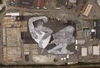 Лилит и Олаф: самая большая открытая фреска в мире на крыше здания в Ставангере