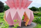 Парковый павильон в виде оригами от студии Morison
