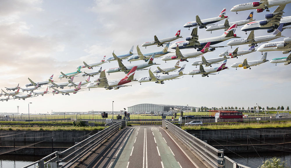 Взлёт – посадка: фотографии самолётов в захватывающей «портретной галерее» от Майка Келли