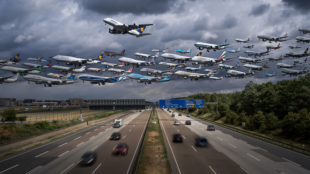 Взлёт – посадка: фотографии самолётов в захватывающей «портретной галерее» от Майка Келли