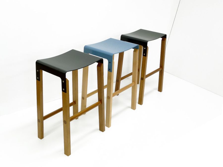 Замечательные барные стулья от компании Wellington-based Cassels Design