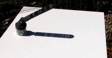 Солнечные часы от Mojoptix, распечатанные на 3D-принтере