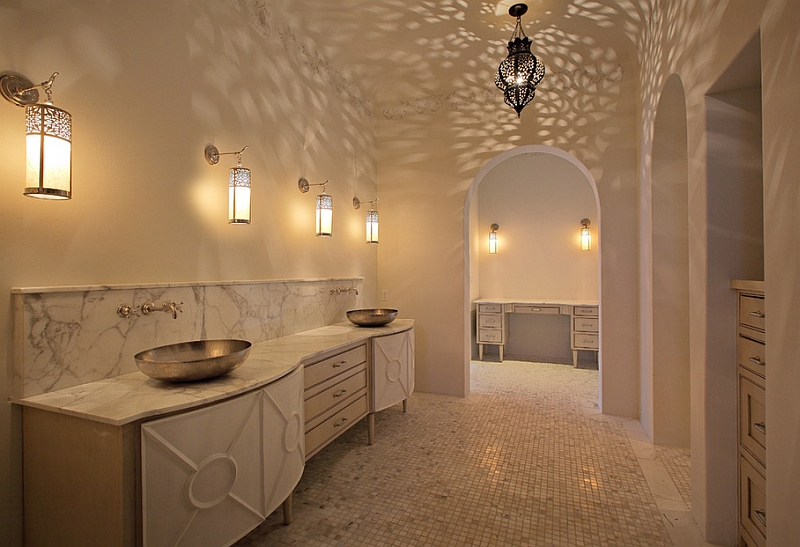 Бесподобная ванная в марокканском стиле