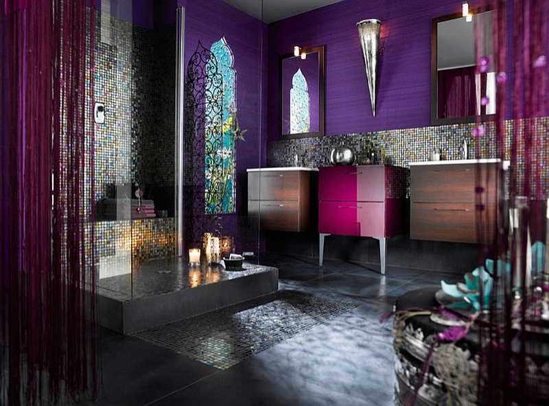 Удивительная ванная в марокканском стиле