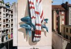 Уличное искусство студии NeverCrew: масштабные росписи с социальным подтекстом