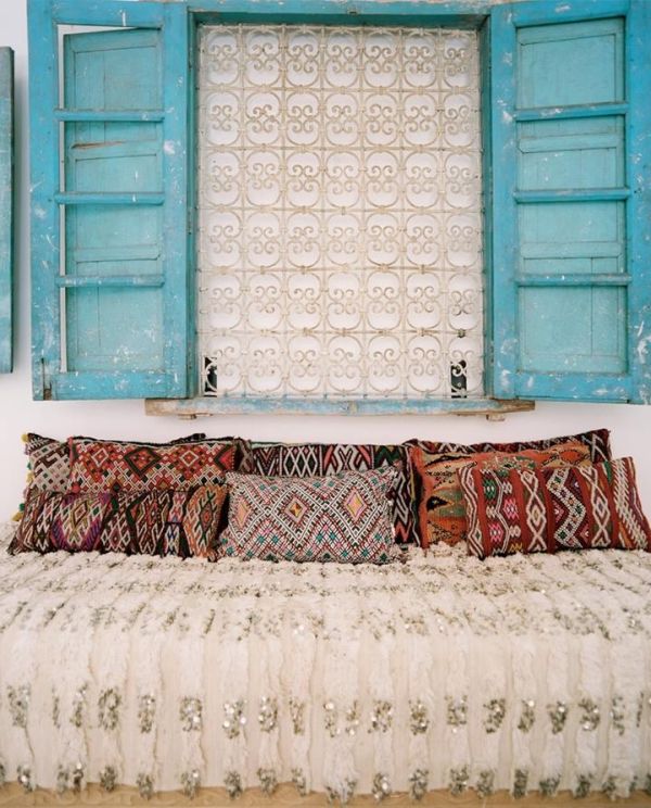 Поразительное оформление интерьера в марокканском стиле