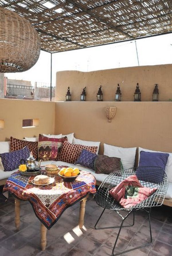 Изысканное оформление интерьера в марокканском стиле