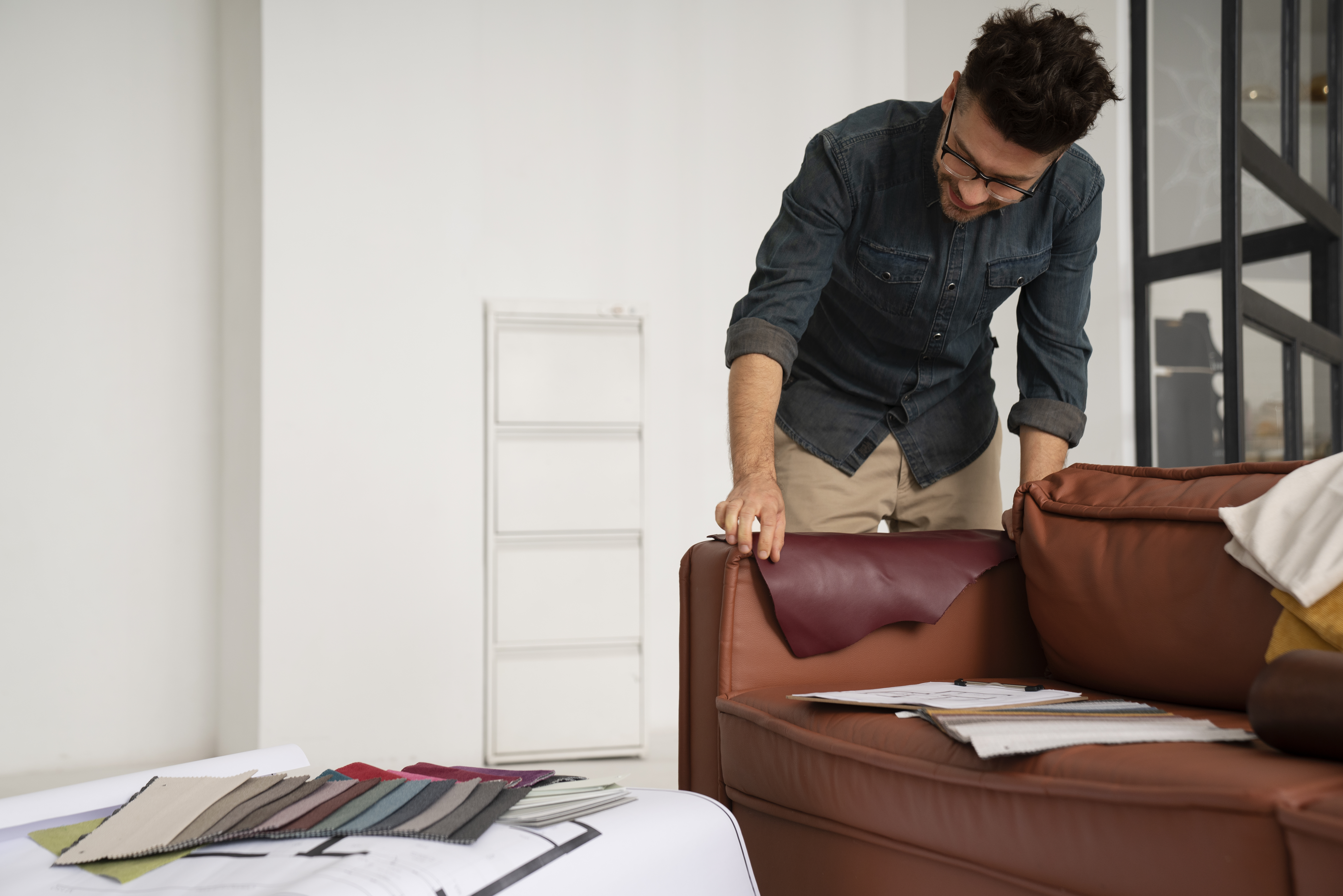 перетяжка дивана