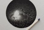 Идея света в интерпретации Матео Писарро: крошечные рисунки карандашом