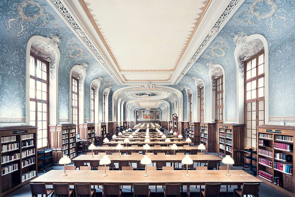 Интерьеры библиотек: впечатляющая серия фотографий от Тибо Пуарье