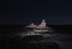 «Lux Noctis» от Рубена Ву: потрясающая ночная съёмка с беспилотника горных пейзажей США