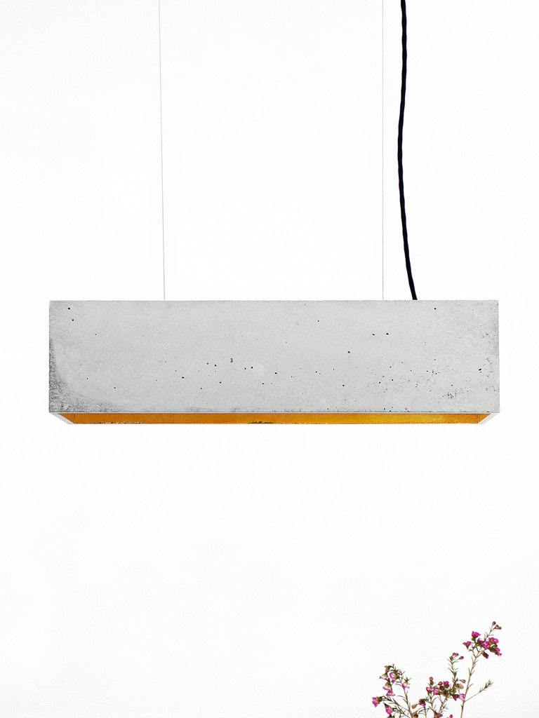Бетонный подвесной светильник от баварского дизайнера Stefan Gant