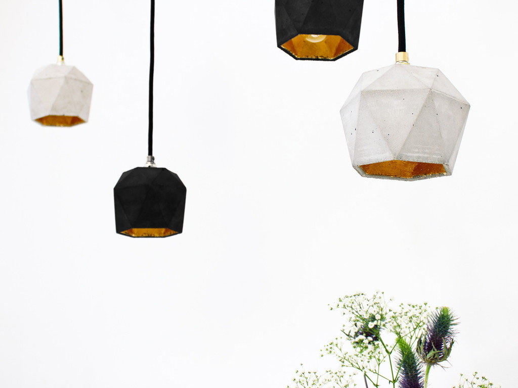 Уникальные подвесные светильники Triangulate от баварского дизайнера Stefan Gant