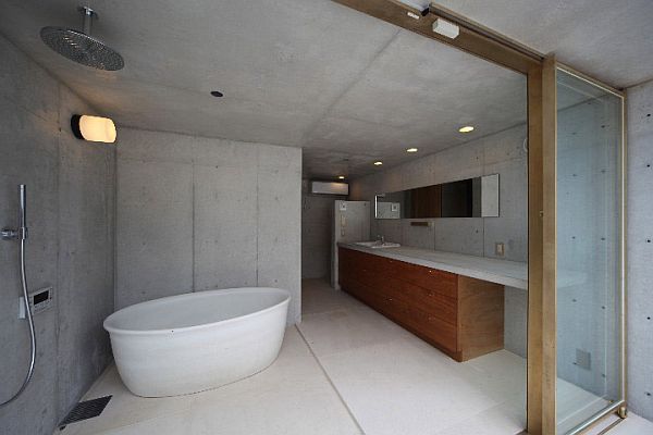 Интерьер ванной в стиле минимализм