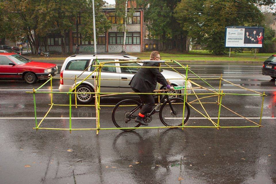 Акция Let’s Bike it: велосипеды на улицах Риги