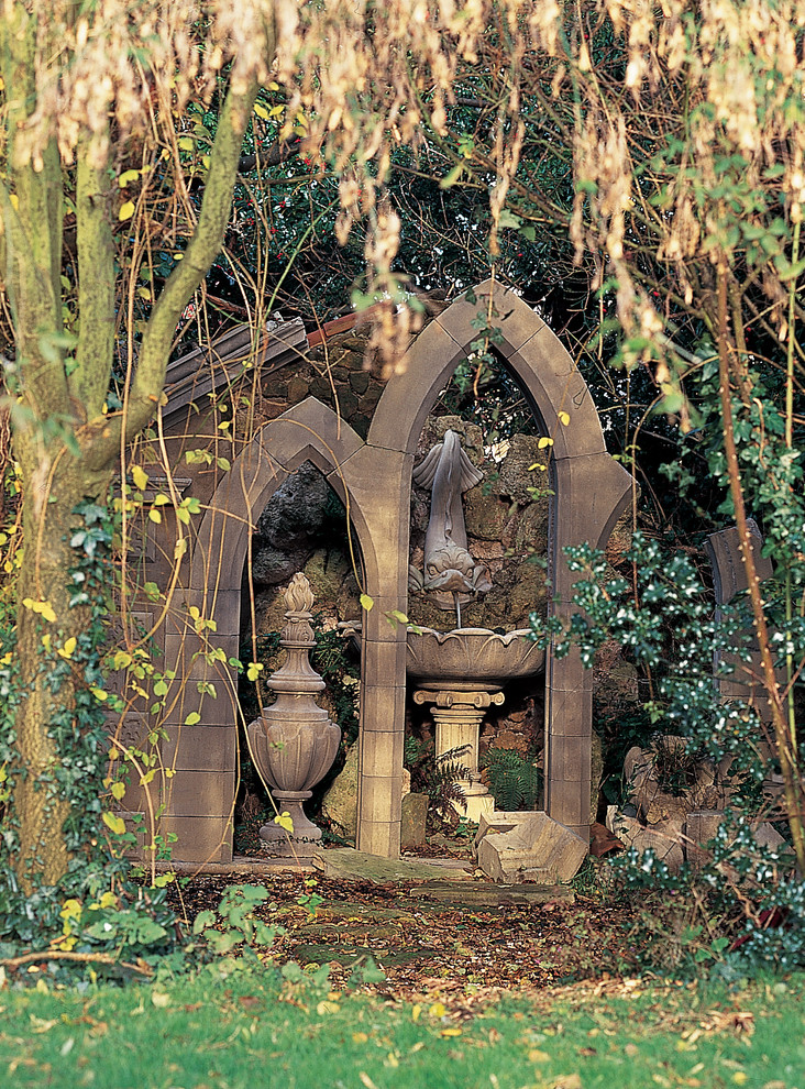 Декоративные руины в оформлении садового дизайна