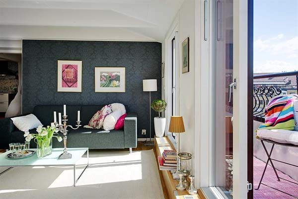 8 dnevnih soba u skandinavskom stilu: pravila dizajna