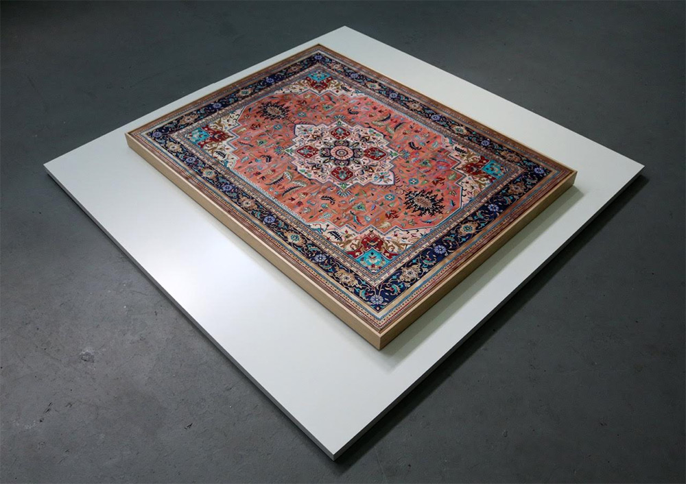 Персидские ковры на живописных полотнах от Джейсона Сейфи