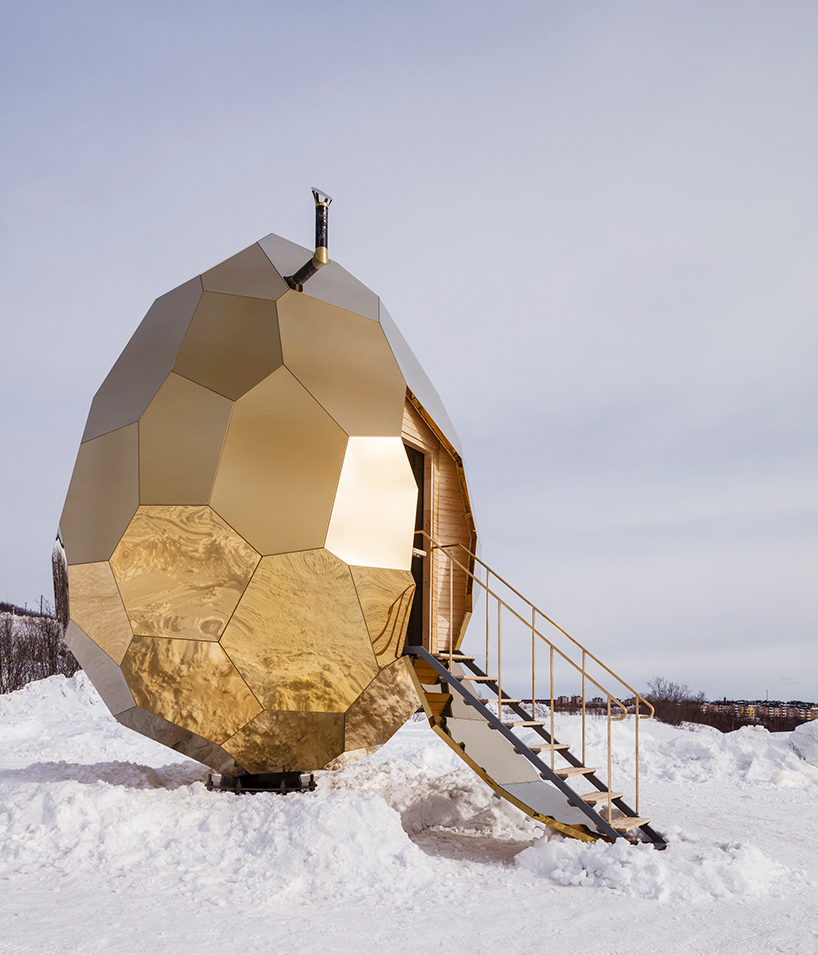 Солнечное яйцо: дизайн сауны от студии Bigert & Bergstrom