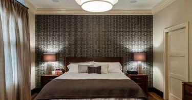 Стильный дизайн интерьера спальни