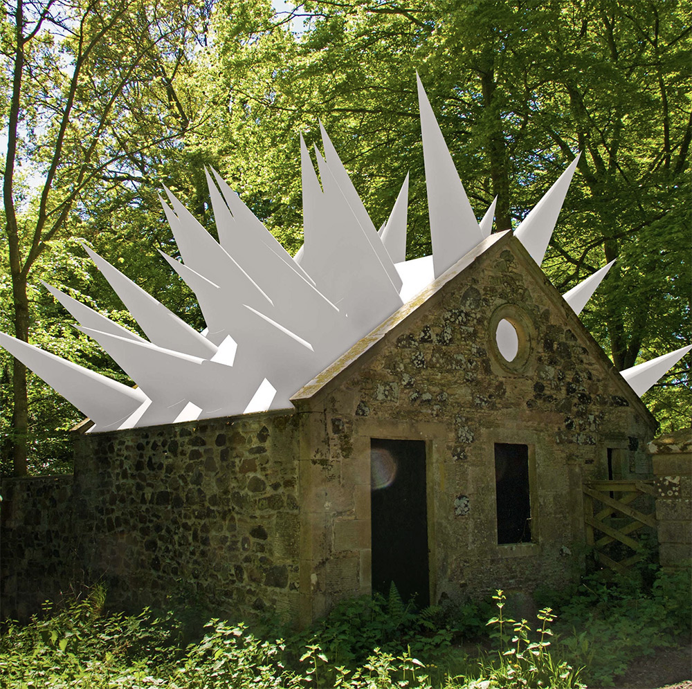Стивен Мэссам: три новаторские инсталляции в парке шотландской усадьбы Меллерстайн