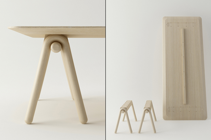 Дизайнерский столик с оригинальными ножками