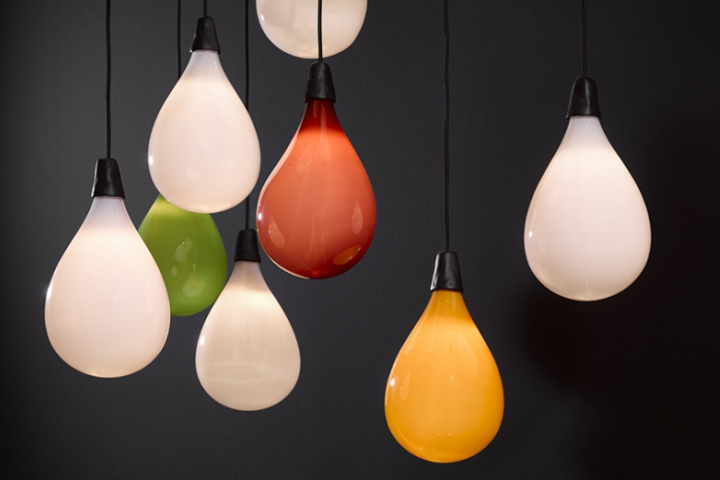 Креативный светильник: воздушные шарики от Maarten Baas