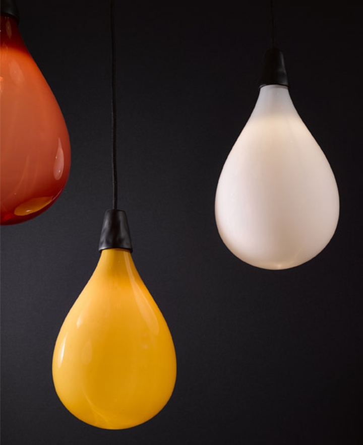 Удивительные подвесные светильники из коллекции Das Pop от Маартена Бааса