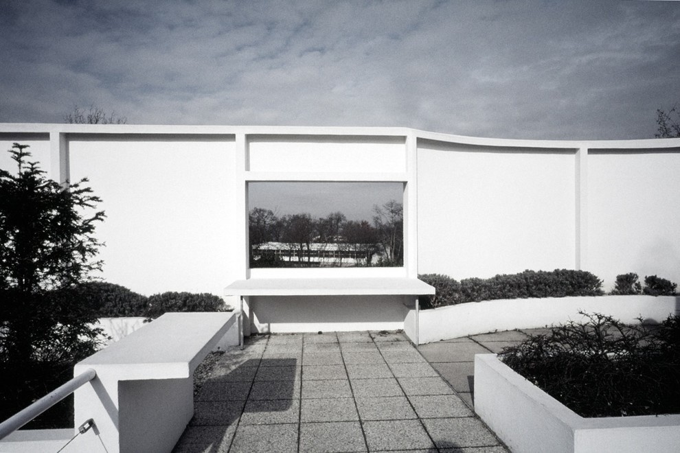 Крыша виллы Savoye от Le Corbusier`s