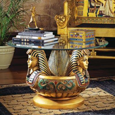 Журнальный столик в египетском стиле