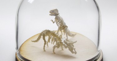 Студия Tinysaur: сделай сам бумажную миниатюру ископаемого животного