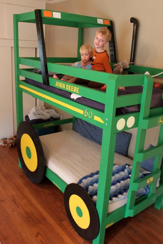 Кровать детская Хеппи Бейби Трактор