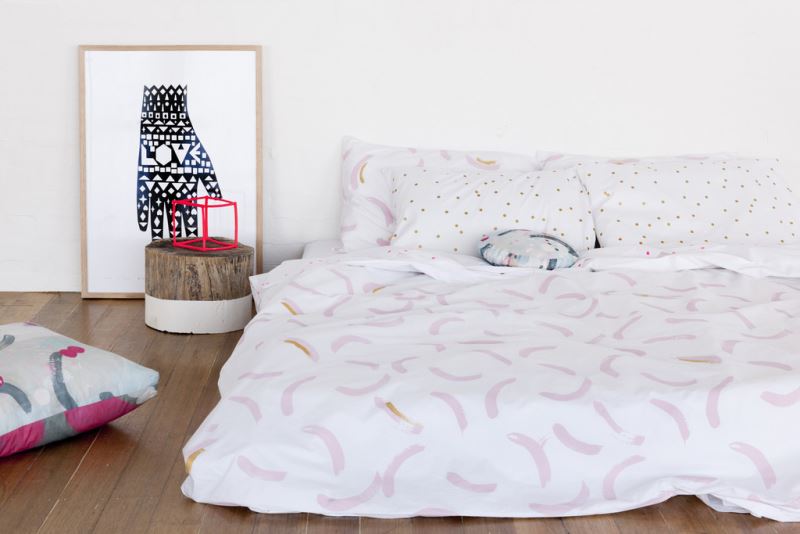Spring bedding. Spring bedding