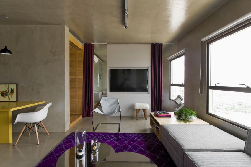 Дизайн интерьера квартиры в Бразилии