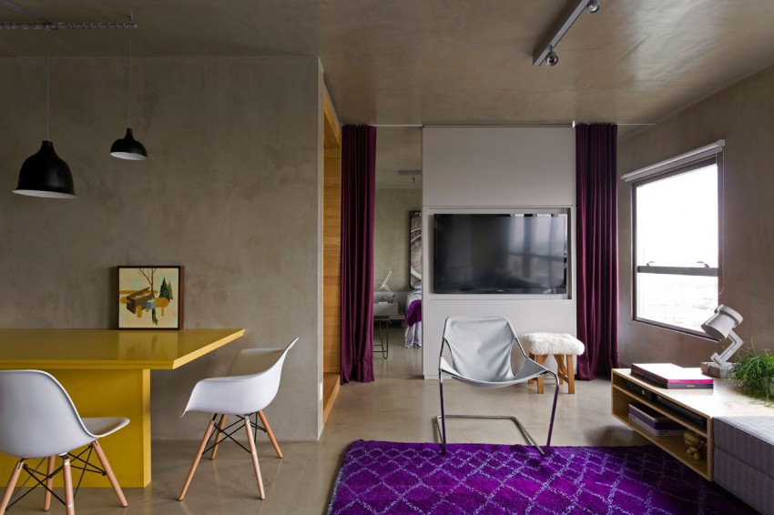 Дизайн интерьера квартиры в Бразилии