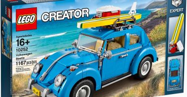 Новая разработка от компании LEGO: модель автомобиля Volkswagen Beetle 1960