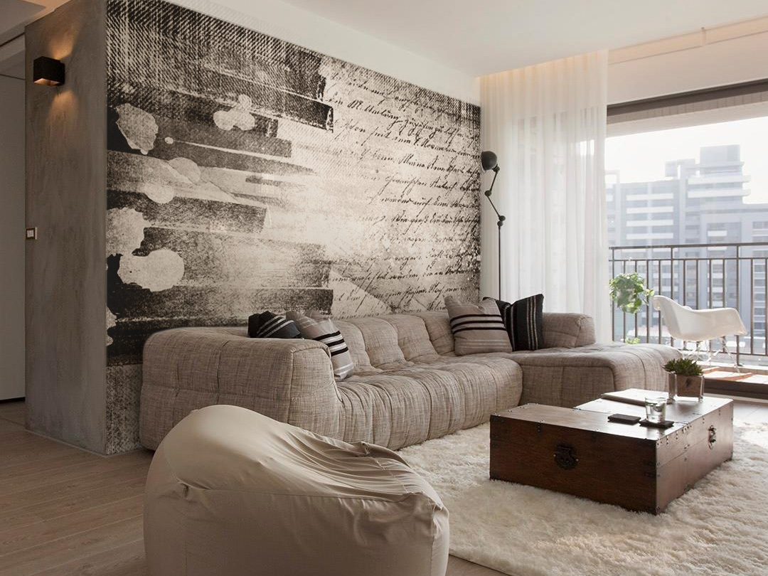 Дизайн стен в гостиной: правила отделки и декорирования. Фото примеров