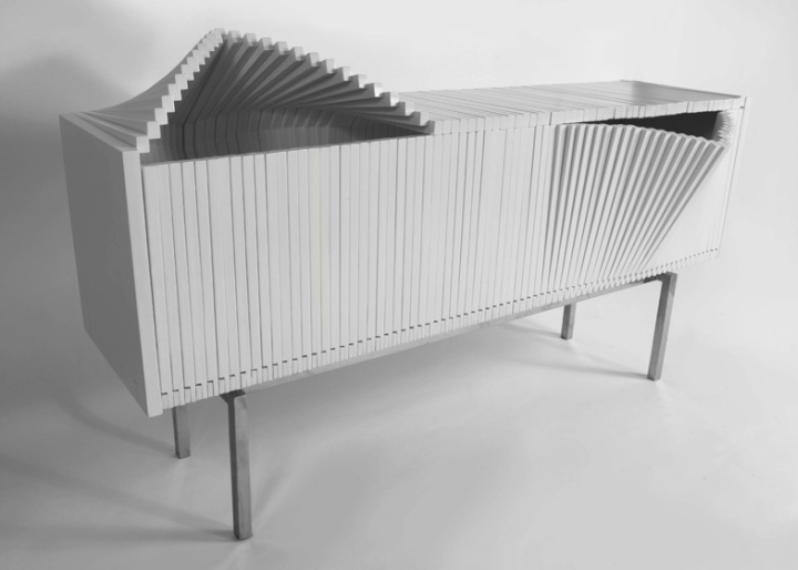 Чудесный шкаф Wave Cabinet от Sebastian Errazuriz