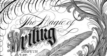 Неутраченное искусство каллиграфии: потрясающие работы Джейка Вайдмана