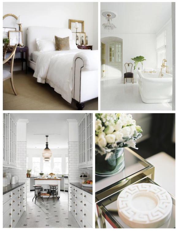 Креативный белый цвет в дизайне комнаты