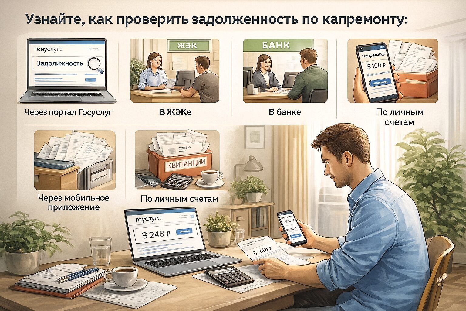 задолженность по капремонту