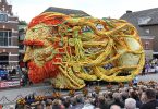 Цветочный в Зундерте парад чествует Ван Гога: палитра художника в миллионах георгинов